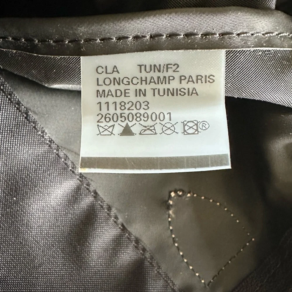 SOLD Longchamp Le Pilage Small Tote Black - Picture 9 of 14